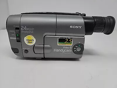 Sony CCD-TRV21 8mm Video8 Camcorder Camera VCR Player Video Transfer Parts/Repr. • $69