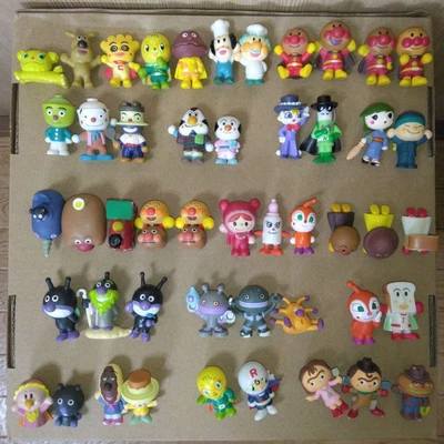 £91.26 • Buy Anpanman Rubber Mascot Mini Figure Lot Of 48 Set Sale Retro Rare Rarity Goods
