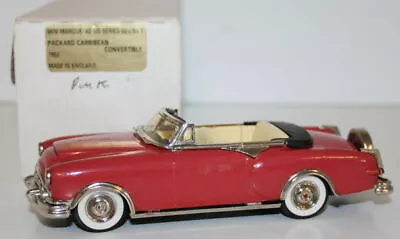 Minimarque 1/43 Scale US#1 - 1953 Packard Caribbean Convertible - Pink • $126.28