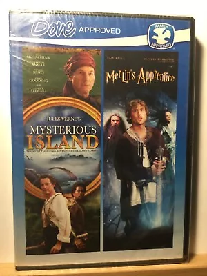 Mysterious Island/Merlin's Apprentice: (DVD 2010) 2 Films - Dove Family Approved • $5.50