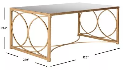 Safavieh Melosa Coffee Table Reduced Price 2172717398 FOX2566A • $241