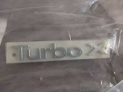 NEW RARE GENUINE SAAB 9-3 TURBOX Combi Emblem 5d Trunk ORIGINAL RARE • $99