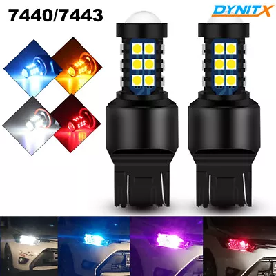 30SMD Backup Reverse Brake Tail Lights LED Bulbs DRL 1157 1156 7443 3157 4057 • $13.97