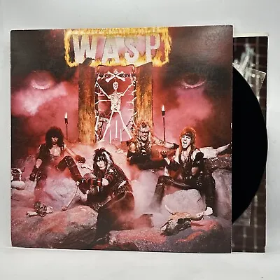 WASP - Self Titled - 1984 US 1st Press Album (EX/NM) Ultrasonic Clean • $63.99
