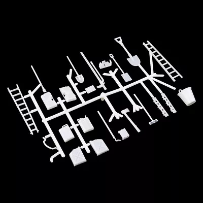 £13.63 • Buy 1/16  Truck Plastic Tool Kit Shovel Oil Tank Scale Models For WPL