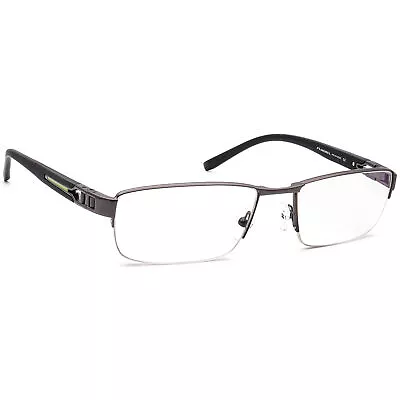 Morel Men's Eyeglasses Oga 7295S GN031 Gunmetal Rectangular France 57[]18 140 • $159.99