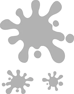 £3.95 • Buy 36 Paint Splats Surf Car/Van/Wall//Play Room Vinyl Stickers/Decals Any Colour