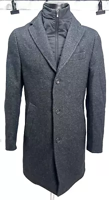 Massimo Dutti Men's Coat - Finest Italian Fabric - Size EUR 46 • £12.99