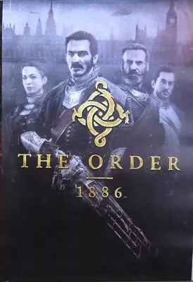 The Order 1886 - Gaming - Poster-Laminated Available-90cm X 60cm-Brand New • $19.99