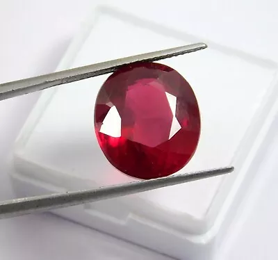 7Carat Rare Natural AAA Mozambique Pigeon Blood Red Ruby Oval Cut Loose Gemstone • $31.99