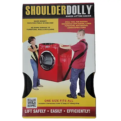 Shoulder Dolly Moving Straps Lift Safely Up To 800lbs Shoulderdolly NEW • $24.95