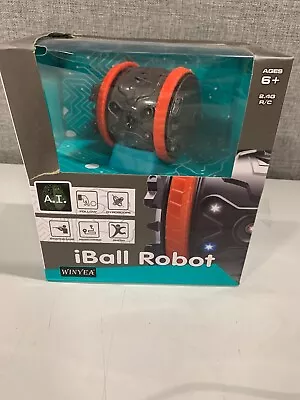 Iball Interactive Robotic Cat Toys - Rechargeable Automatic Rolling Eco-Friendly • $15.99