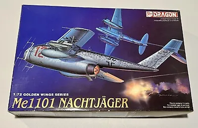 Me1101 Nachtjager 1:72 DML 5014 Dragon Model Kit NEW Open Box Luftwaffe 1946 • $18