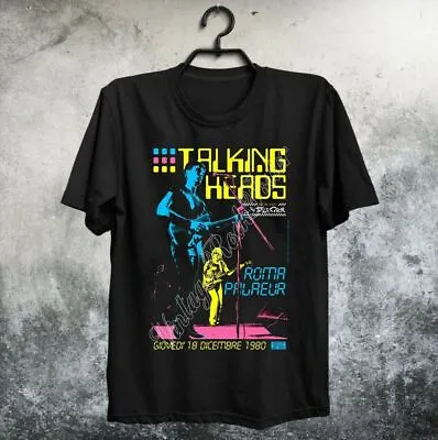 $18.98 • Buy Talking Heads Concert Poster T-Shirt Unisex Vintage Black Cotton S-2345XL