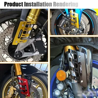 Mudguard Front Fork Protector Fender Slider Accessories For Yamaha MT09 MT-09 • $49