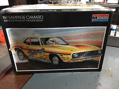 VTG Monogram 1969 Chevy Rampage Camaro 1/24 Model Kit #2725  • $30