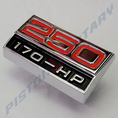 250 170-HP GUARD BADGE NEWfor Ford Falcon XY 2V Inline 6 Six 170HP Fairmont GT • $39.95