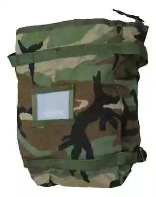 MOLLE Ll WOODLAND Camo RADIO POUCH Utility US Army Military Rucksack GI EXC • $6.48