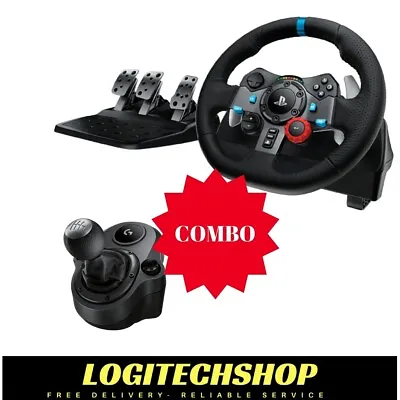 Logitech G29 Driving Force Wheel For PS3 / PS4 & PC + SHIFTER (Free Postage) • $398