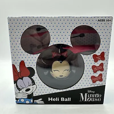 New Disney Minnie Mouse Laughing Heli Ball Indoor Helicopter Flying Toy USB • $4.99