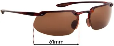 SFx Replacement Sunglass Lenses Fits Maui Jim MJ409 Kanaha - 62mm Wide • $52.99