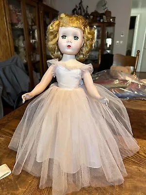 Original Vintage 1950’s Madame Alexander 18” Binnie/Winnie Walker Doll Tagged • $225