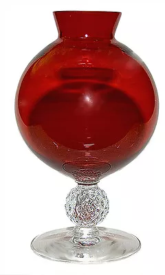 Morgantown Golf Ball Spanish Red Rose Bowl / Vase  • $44.99