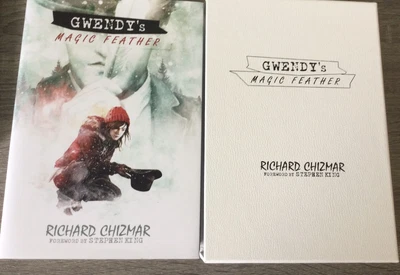 £179 • Buy Gwendy’s Magic Feather-Richard Chizmar.Limited Signed X 4.Slipcased Edition.SST.