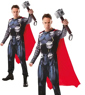 Classic Thor Mens Costume Avengers Assemble Comic Superhero Adults • $102.12