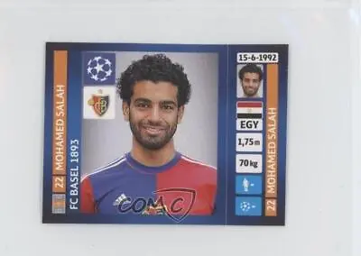 2013-14 Panini UEFA Champions League Album Stickers Mohamed Salah #372 Rookie RC • $11.74