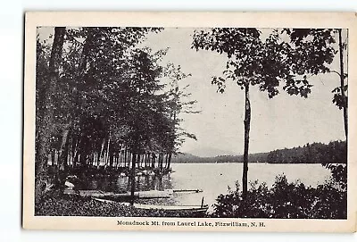 Old Vintage Postcard Of Monadnock Mt From Laurel Lake Fitzwilliam NH • $2.49