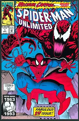 Spider-Man Unlimited 1 NM+ 9.6 Maximum Carnage Marvel 1993 • $19.95