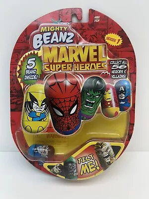 Mighty Beanz Marvel Super Heroes Series 1-MR. FANTASTIC-2003 (NEW) • $19.99