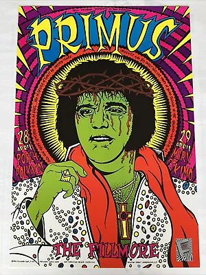 Jesus Christ As Elvis Presley Primus Rock N Roll Concert Poster Bgp • $55