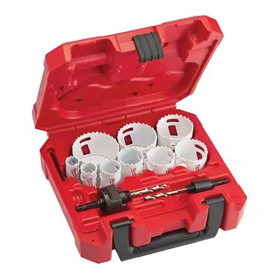 Milwaukee Hole Dozer Hole Saw Set Drill Bit General Purpose Bi Metal 13 Piece • $118.95