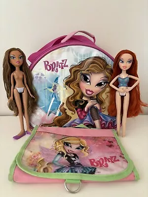 Bratz Fashion Pixiez Bundle - Yasmin And Lina Carry Case + Toiletry Organiser! • $155