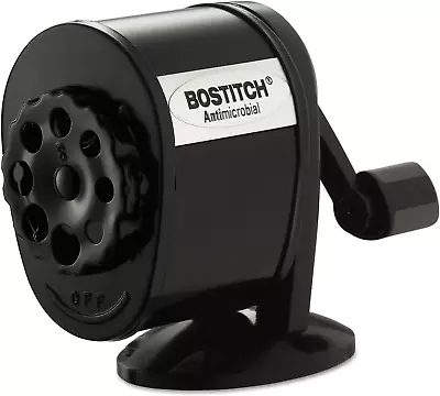 Bostitch MPS1BLK Counter-Mount/Wall-Mount Manual Pencil Sharpener Black • $30.27