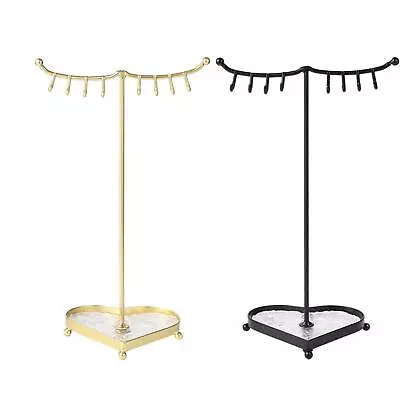 Jewelry Stand Display Rings Tabletop Bracelet Decorative Jewelry Tower For Shop • £16.15