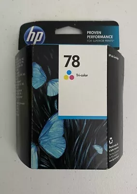 HP 78 (C6578DA) Tri-Color Ink Cartridge EXP April 2015 NEW Sealed • $11.51