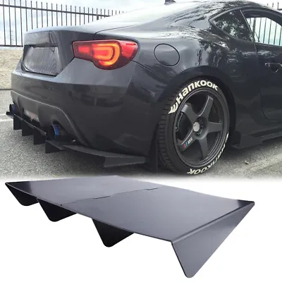 Rear Diffuser Bumper Lip Spoiler Splitter Lower ABS For TOYOTA Corolla MR2 Black • $66.49