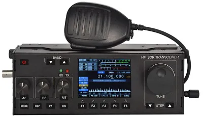 RS-918 15W HF SDR Transceiver MCHF-QRP + Mic Charger + BJ-300-PLUS HAM Amplifier • $480