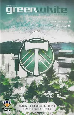Portland Timbers 'Green & White' MLS Soccer/Football Program Volume 7 Issue 10 • $6.99