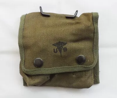 Vietnam Era USMC First Aid Kit Pouch M2 Medical Pack Packet Empty Canvas Packet • $14.99