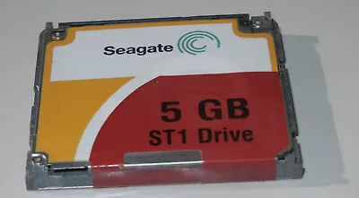 5GB Seagate CompactFlash Type 2 1  Microdrive NON-WORKING CreativeArts Projects • $4.50