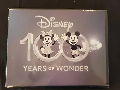 Extra Large Elongated Pressed Penny Book - Holds 144 Coins - Disney 100th Anniv • $19.99