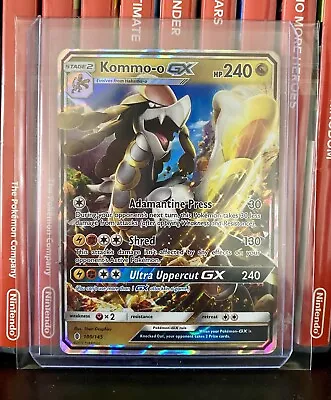 Pokémon TCG Kommo-O GX Guardians Rising 100/145 Holo Ultra Rare • $2.80