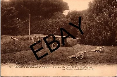 Osborne House Fort And Barracks Isle Of Wight Ll Vintage Postcard • £4.99