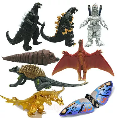 10Pcs Godzilla 2 King Of The Monsters Ghidorah Mothra Action Figure Model Toys • $28.99