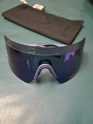 Futuristic Vtg KILLER LOOP TOUR PERCEPT BLUE Mirror Shield Sunglasses Carrera • $199.99