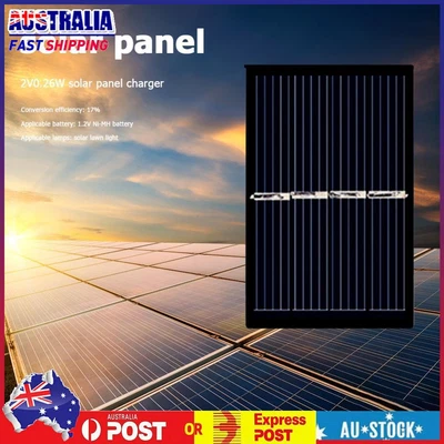 0.26W 1.2V Ni-MH Battery Photovoltaic Panel DIY 130mA Solar Power Charge Module • $8.50